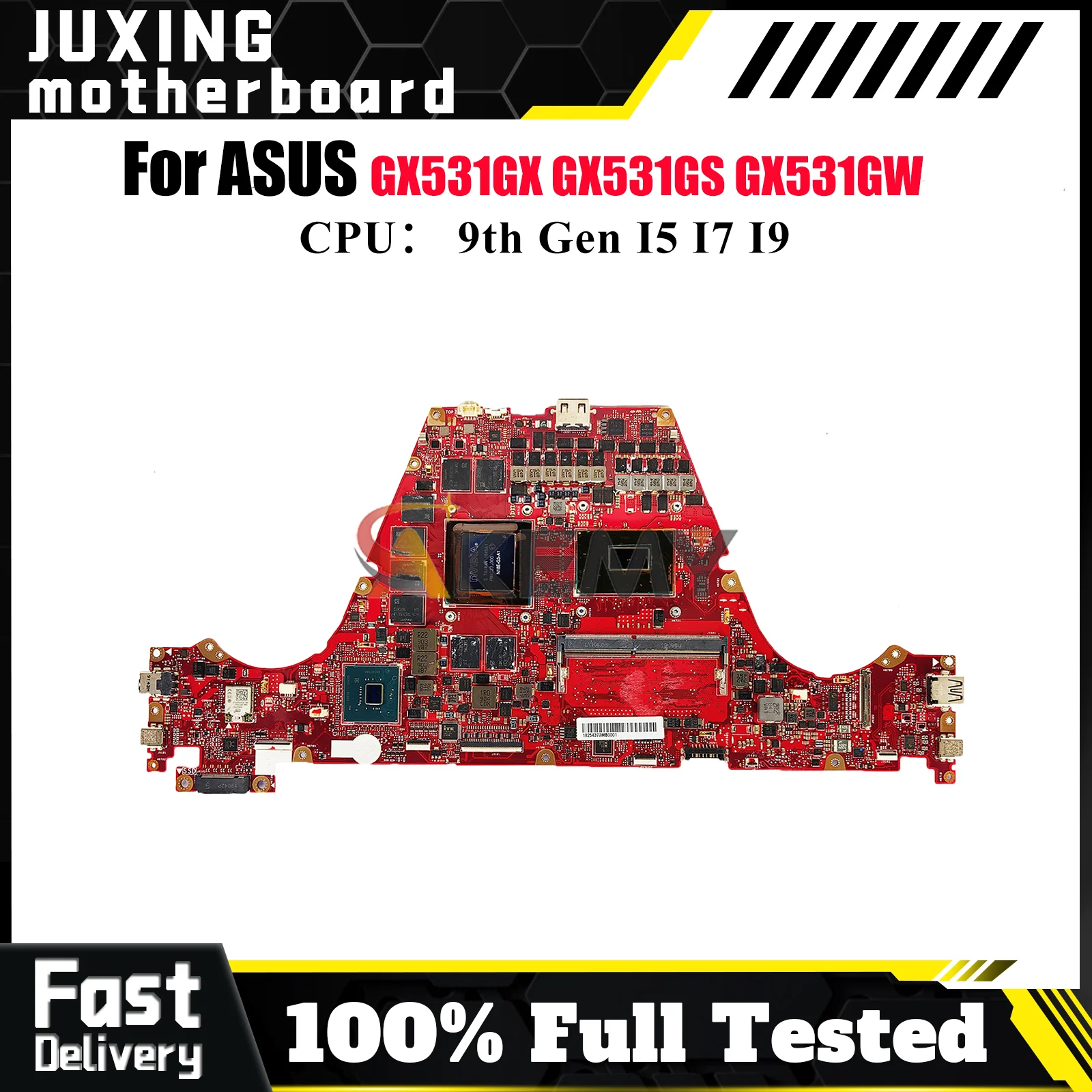GX531GX Laptop Motherboard For ASUS ROG Zephyrus GX531GX GX531GS GX531GM GX531GV GX531GW GX531G Mainboard I5 I7 I9 CPU tests OK
GX531GX Laptop Motherboard For ASUS ROG Zephyrus GX531GX GX531GS GX531GM GX531GV GX531GW GX531G Mainboard I5 I7 I9 CPU tests OK