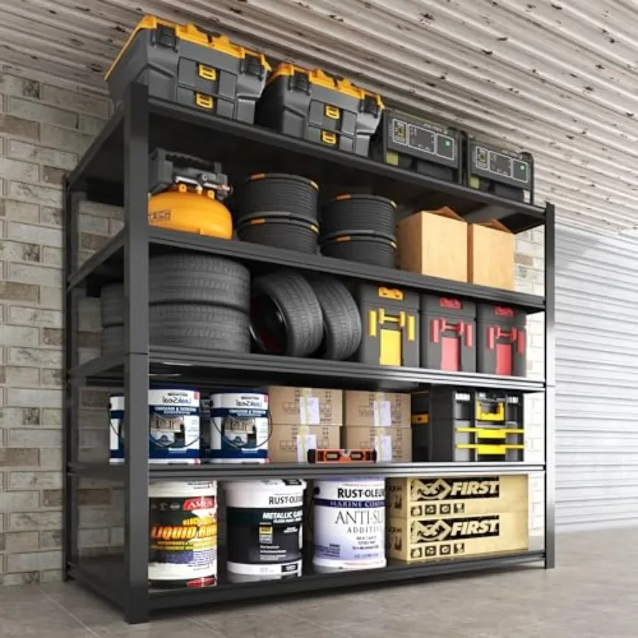 5-уровневые регулируемые металлические стеллажи для хранения Полки для хранения 59,8 дюйма Wx24 Dx76,6 H Гаражные стеллажи Прочные промышленные стеллажи
5-уровневые регулируемые металлические стеллажи для хранения Полки для хранения 59,8 дюйма Wx24 Dx76,6 H Гаражные стеллажи Прочные промышленные стеллажи