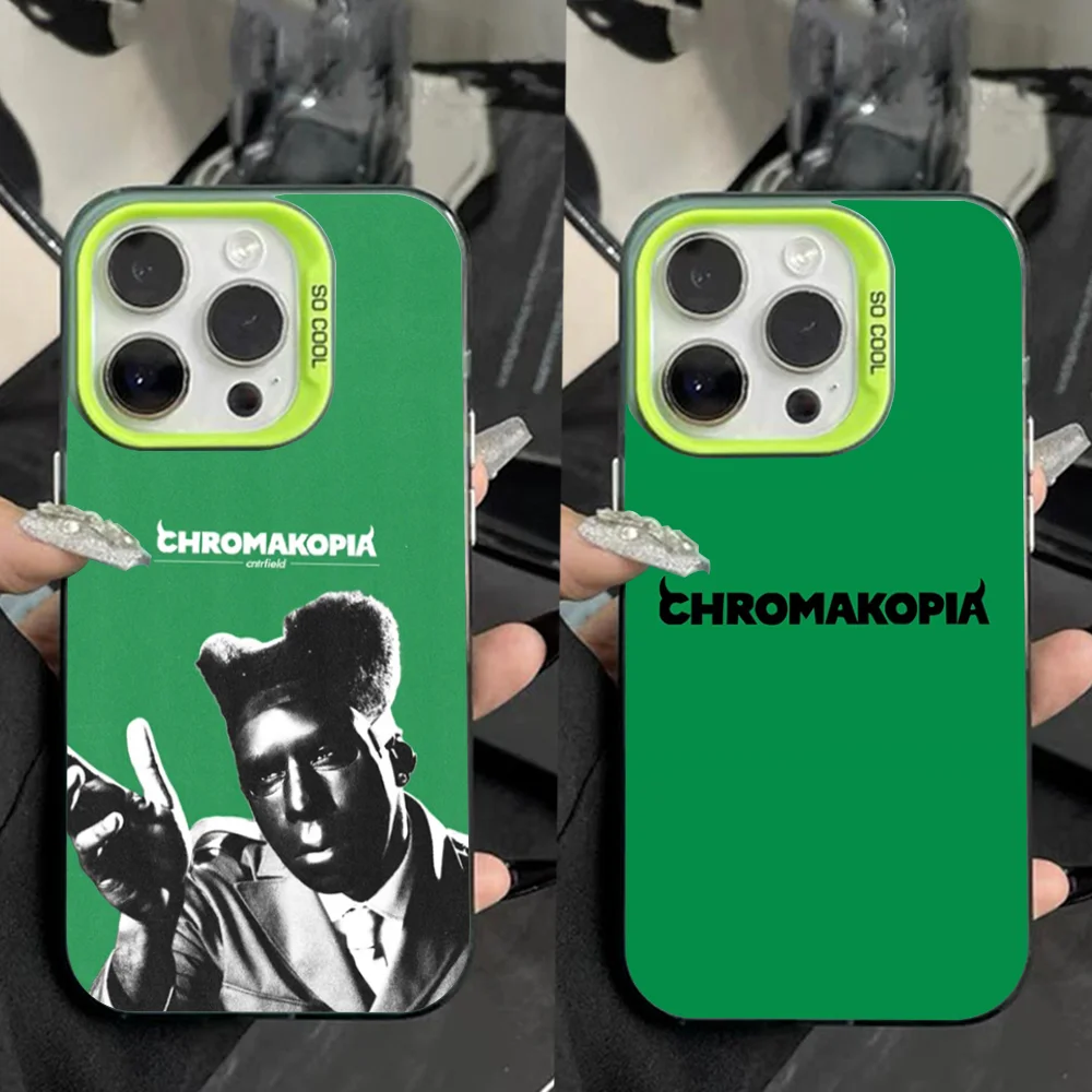 Chromakopia T-Tyler the C-Creator Phone Case For iPhone 16,15,14,13,12,11,Pro,Max,Plus,Mini,XS Anti Fall Green Matte Hard Bumper
Chromakopia T-Tyler the C-Creator Phone Case For iPhone 16,15,14,13,12,11,Pro,Max,Plus,Mini,XS Anti Fall Green Matte Hard Bumper