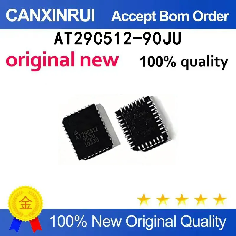 (5-100 PCS) Brand new original AT29C512-90JU AT29C512 PLCC32 spot chip IC
(5-100 PCS) Brand new original AT29C512-90JU AT29C512 PLCC32 spot chip IC