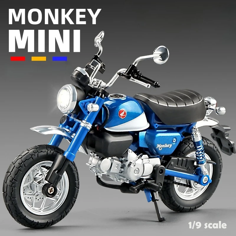 Simulation 1/9 Honda Monkey Alloy Motorcycle Model Ornament Diecast Metal Toy Vehicle Boy Birthday Gifts Collection Miniature
Simulation 1/9 Honda Monkey Alloy Motorcycle Model Ornament Diecast Metal Toy Vehicle Boy Birthday Gifts Collection Miniature