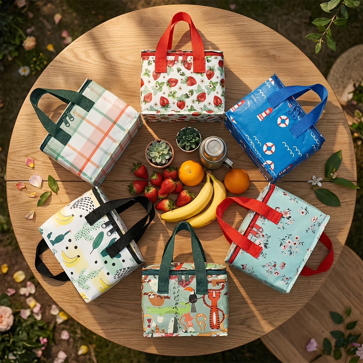 5l Insulated Lunch Bag Woven Fabric Thick Aluminum Foil Bento Pouch For Office Staff Fresh Keeping Multi Color Daily Carry Bag
5l Insulated Lunch Bag Woven Fabric Thick Aluminum Foil Bento Pouch For Office Staff Fresh Keeping Multi Color Daily Carry Bag
