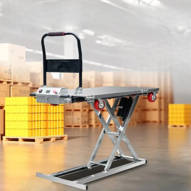 hot sales Electric Lifting Platform Scissor Lift Hydraulic Cargo Trolley Flat Truck Truck Loading and Unloading Truck
hot sales Electric Lifting Platform Scissor Lift Hydraulic Cargo Trolley Flat Truck Truck Loading and Unloading Truck