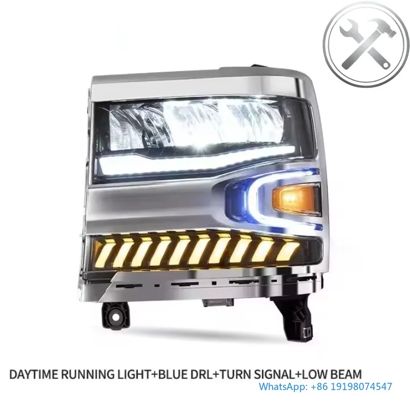 Factory Direct 2016-2018 Heavy Pickup Truck Sequential Full LED Headlights Assembly 6000K Waterproof DRL Auto Parts
Factory Direct 2016-2018 Heavy Pickup Truck Sequential Full LED Headlights Assembly 6000K Waterproof DRL Auto Parts