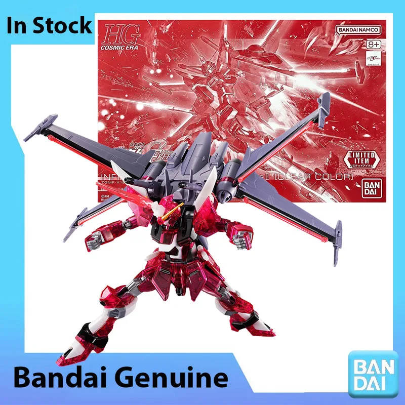 Bandai 100% Genuine Gundam Model Kit HG 1/144 Infinite Justice Type 2 Clear Color Anime Action Figure Collection Assembly Model
Bandai 100% Genuine Gundam Model Kit HG 1/144 Infinite Justice Type 2 Clear Color Anime Action Figure Collection Assembly Model
