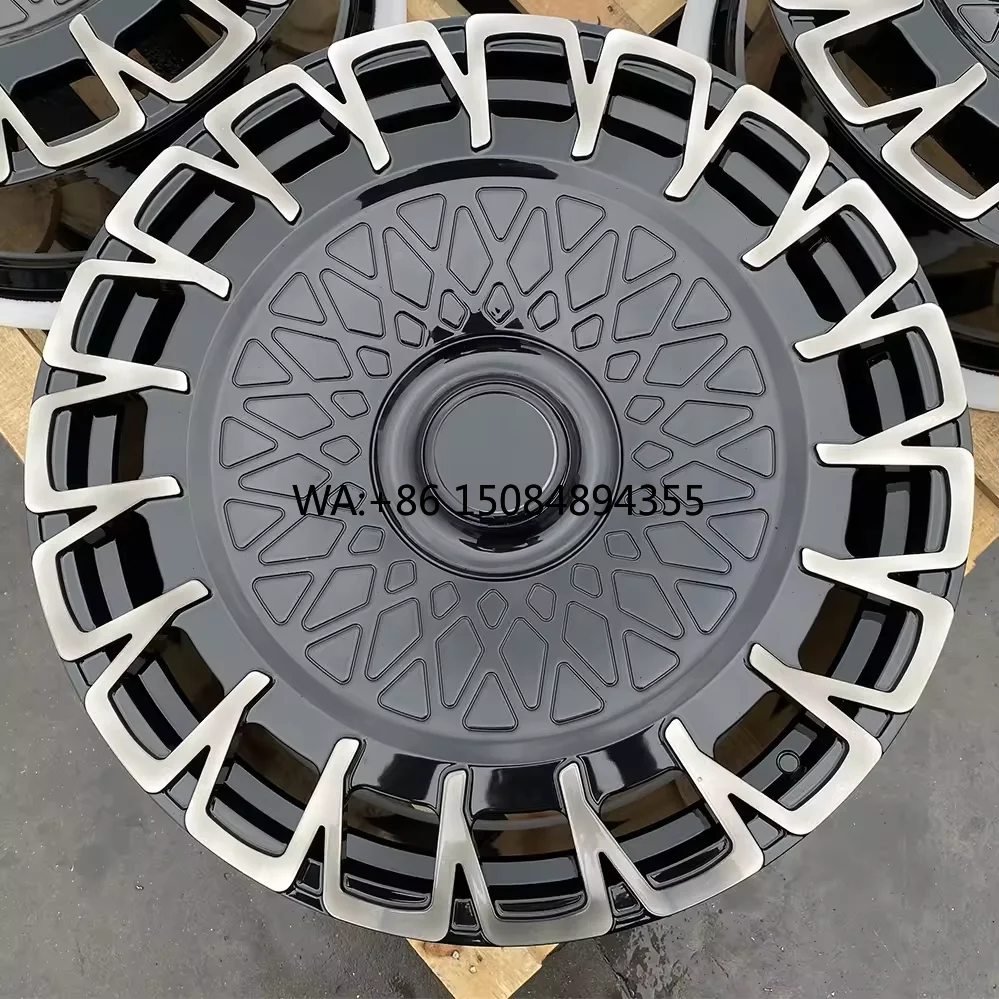 6061-T6 Aluminum Alloy Forged Wheels Custom 18-24 Inch Black Machined Surface Rims for Luxury Sports Car Modification
6061-T6 Aluminum Alloy Forged Wheels Custom 18-24 Inch Black Machined Surface Rims for Luxury Sports Car Modification