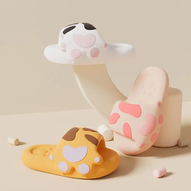 Men and Women Cute Cat Paw Slippers, Cartoon Animal Print Non-Slip Open Toe Slides, Soft Comfy Indoor & Outdoor Summer Sandals
Men and Women Cute Cat Paw Slippers, Cartoon Animal Print Non-Slip Open Toe Slides, Soft Comfy Indoor & Outdoor Summer Sandals