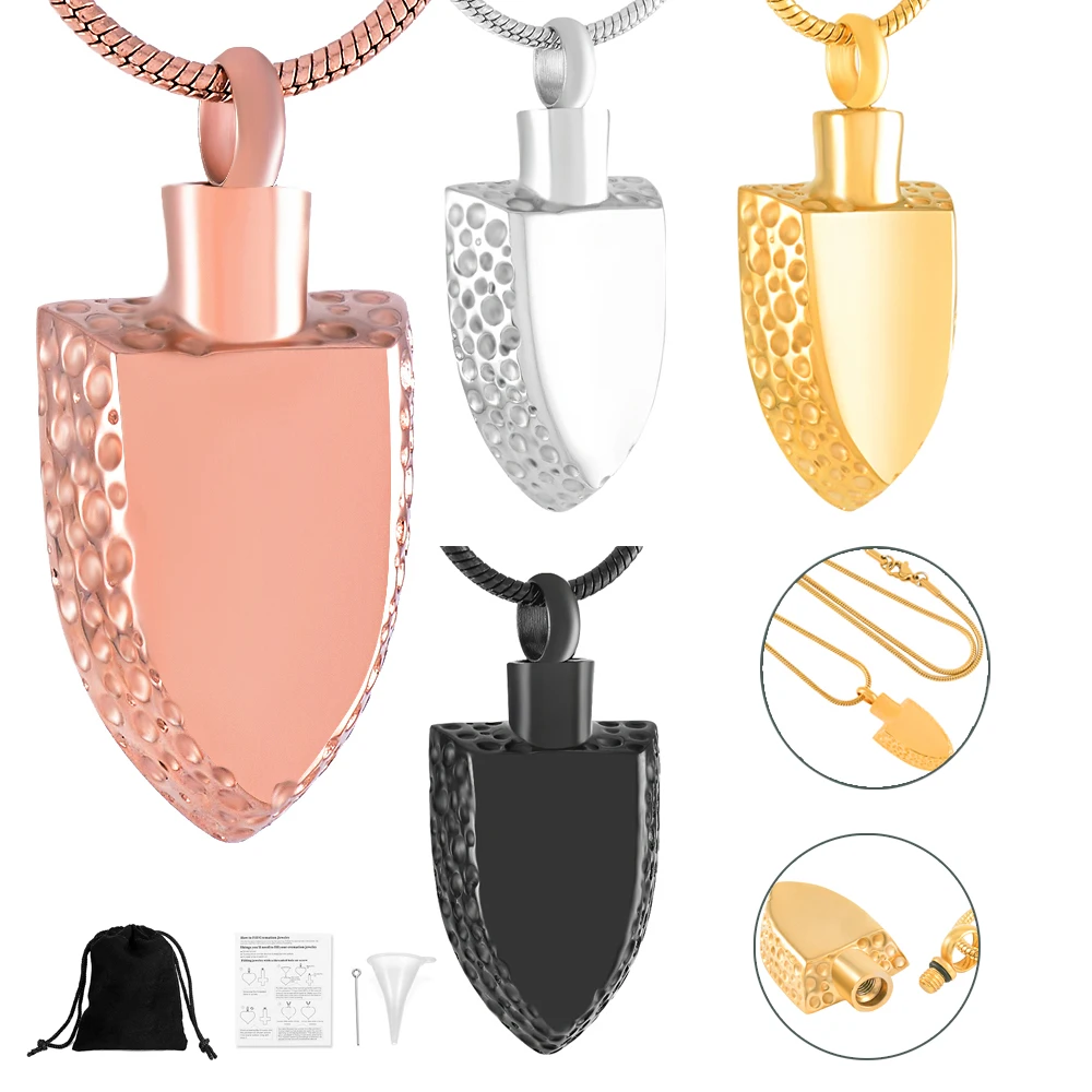 Shovel Keepsake Urn Necklace Locket Pendant For Ashes Human Ashes Small Urns Keepsake Stainless Steel Memorial Jewelry Necklaces
Shovel Keepsake Urn Necklace Locket Pendant For Ashes Human Ashes Small Urns Keepsake Stainless Steel Memorial Jewelry Necklaces
