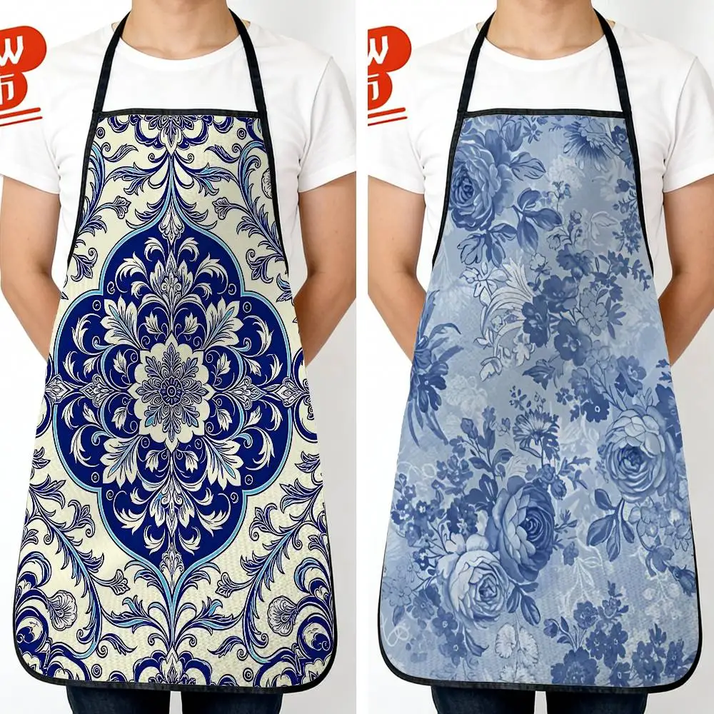B-Blue and White Porcelain New Fashion Kitchen Aprons for Woman Men Chef Work Apron for Grill Restaurant Bar Shop Cafes Beauty
B-Blue and White Porcelain New Fashion Kitchen Aprons for Woman Men Chef Work Apron for Grill Restaurant Bar Shop Cafes Beauty