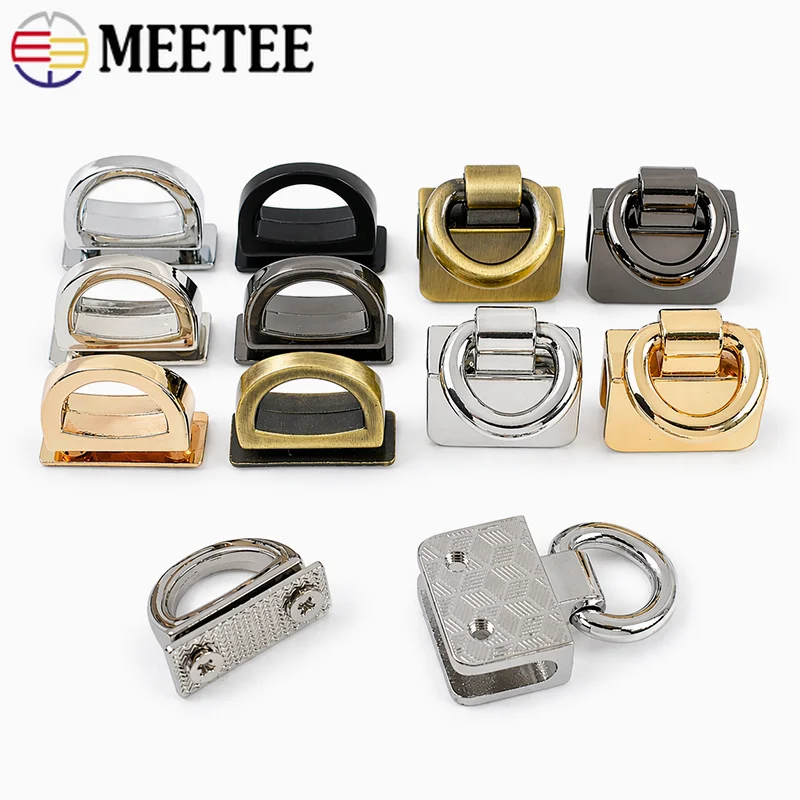 5/10/20P 10/14mm Metal D Ring Side Clip Buckle Bag Strap Screw Fastener Buckles Hook Handbag Chain Clasp DIY Hardware Accessory
5/10/20P 10/14mm Metal D Ring Side Clip Buckle Bag Strap Screw Fastener Buckles Hook Handbag Chain Clasp DIY Hardware Accessory