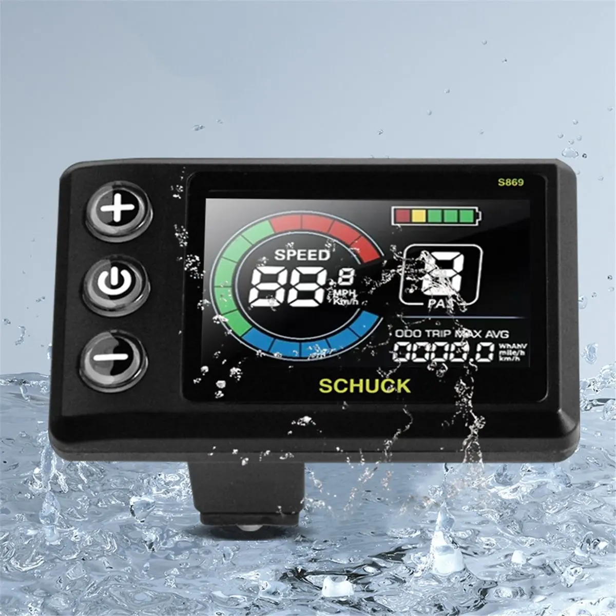 X08A Three-Mode Ebike Sine Wave Controller 15A 36V/48/52V with S869 LCD Color Display Electric Bike Motor Conversion Kit
X08A Three-Mode Ebike Sine Wave Controller 15A 36V/48/52V with S869 LCD Color Display Electric Bike Motor Conversion Kit
