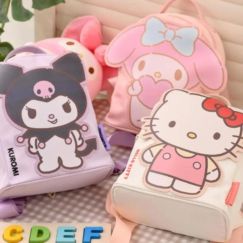 Детский рюкзак Sanrio Hello Kittys для девочек, милый мультяшный трехмерный детский студенческий ручной рюкзак на плечо, школьная сумка
Детский рюкзак Sanrio Hello Kittys для девочек, милый мультяшный трехмерный детский студенческий ручной рюкзак на плечо, школьная сумка