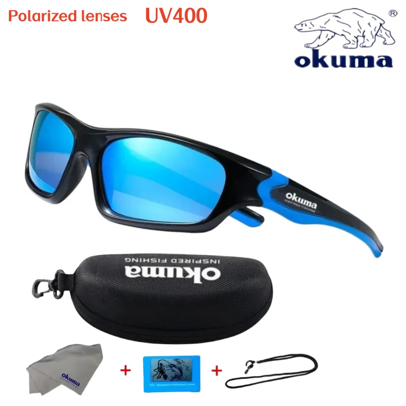 Okum fashion polarized glasses UV400, anti UV, glare, strong light, suitable for cycling, driving, fishing, etc
Okum fashion polarized glasses UV400, anti UV, glare, strong light, suitable for cycling, driving, fishing, etc