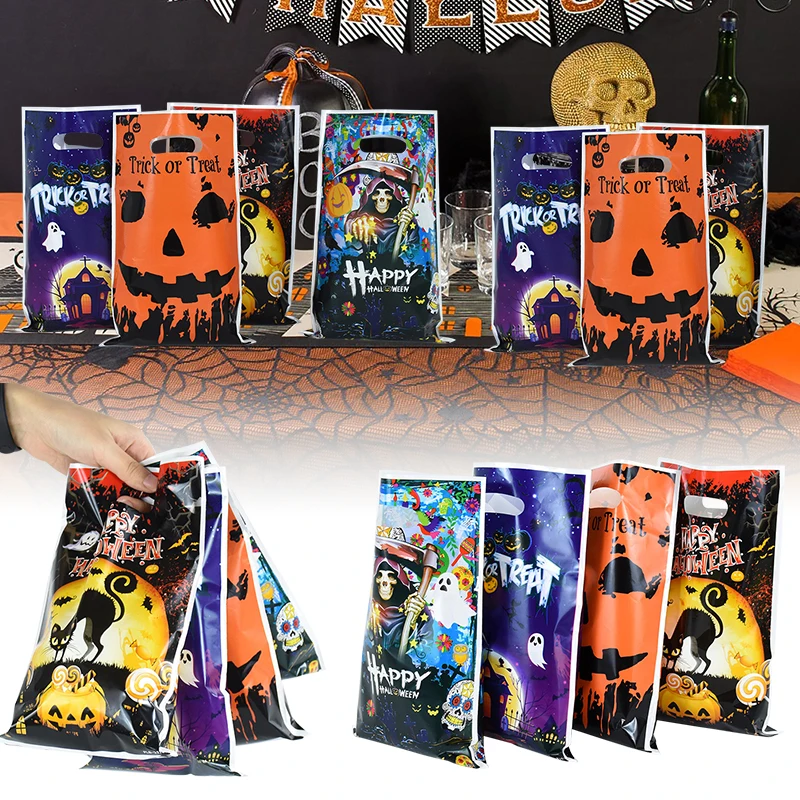 10/20pc Halloween Gift Candy Bags Ghost Pumpkin Cookie Packaging Plastic Bag Halloween Party Decoration Trick Or Treat Kids Gift
10/20pc Halloween Gift Candy Bags Ghost Pumpkin Cookie Packaging Plastic Bag Halloween Party Decoration Trick Or Treat Kids Gift