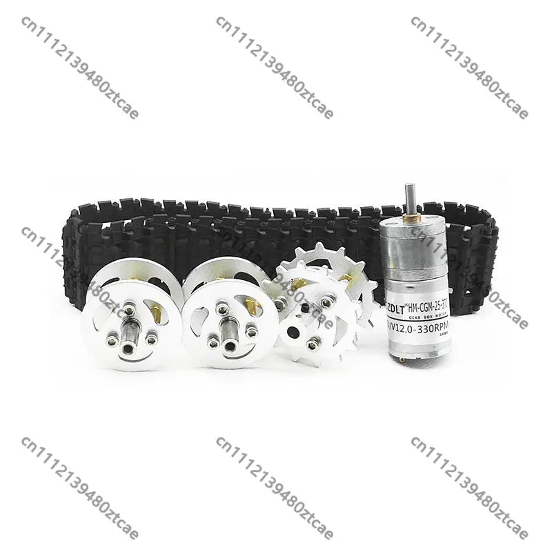 Plastic Track Tank Car Kit, Metal Load Wheel & Drive Wheel Parts for DIY Model
Plastic Track Tank Car Kit, Metal Load Wheel & Drive Wheel Parts for DIY Model