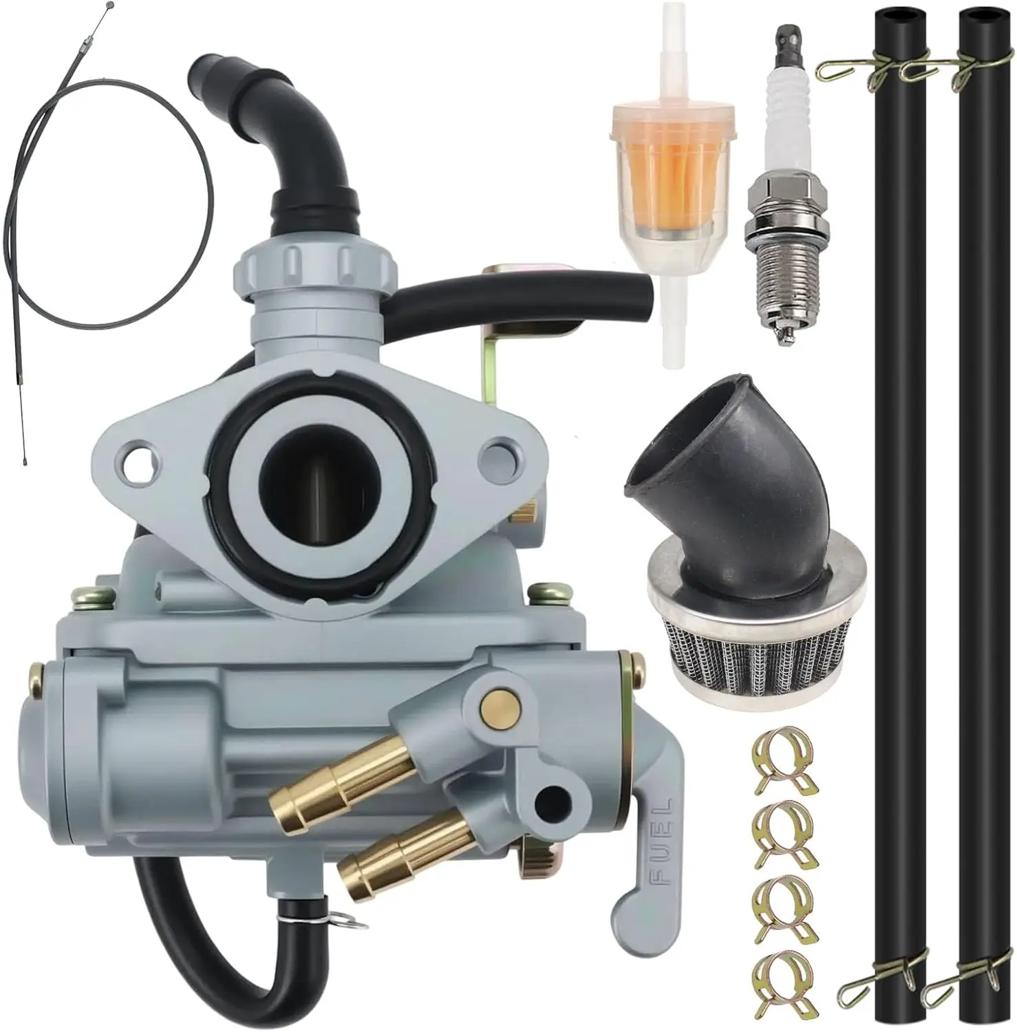 CT70 Carburetor Fit for Honda CT70 CT70H KO 1969-1977 Trail Bike Carb with Throttle Cable & Air Filter
CT70 Carburetor Fit for Honda CT70 CT70H KO 1969-1977 Trail Bike Carb with Throttle Cable & Air Filter