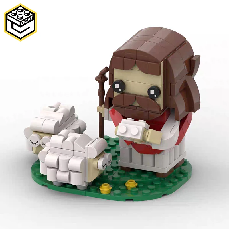 Христианство Бог Пастух Иисус Кирпич MOC Строительный блок Распятие Иисуса Род Ослик в Иерусалируса Брикхед Игрушка в подарок
Христианство Бог Пастух Иисус Кирпич MOC Строительный блок Распятие Иисуса Род Ослик в Иерусалируса Брикхед Игрушка в подарок