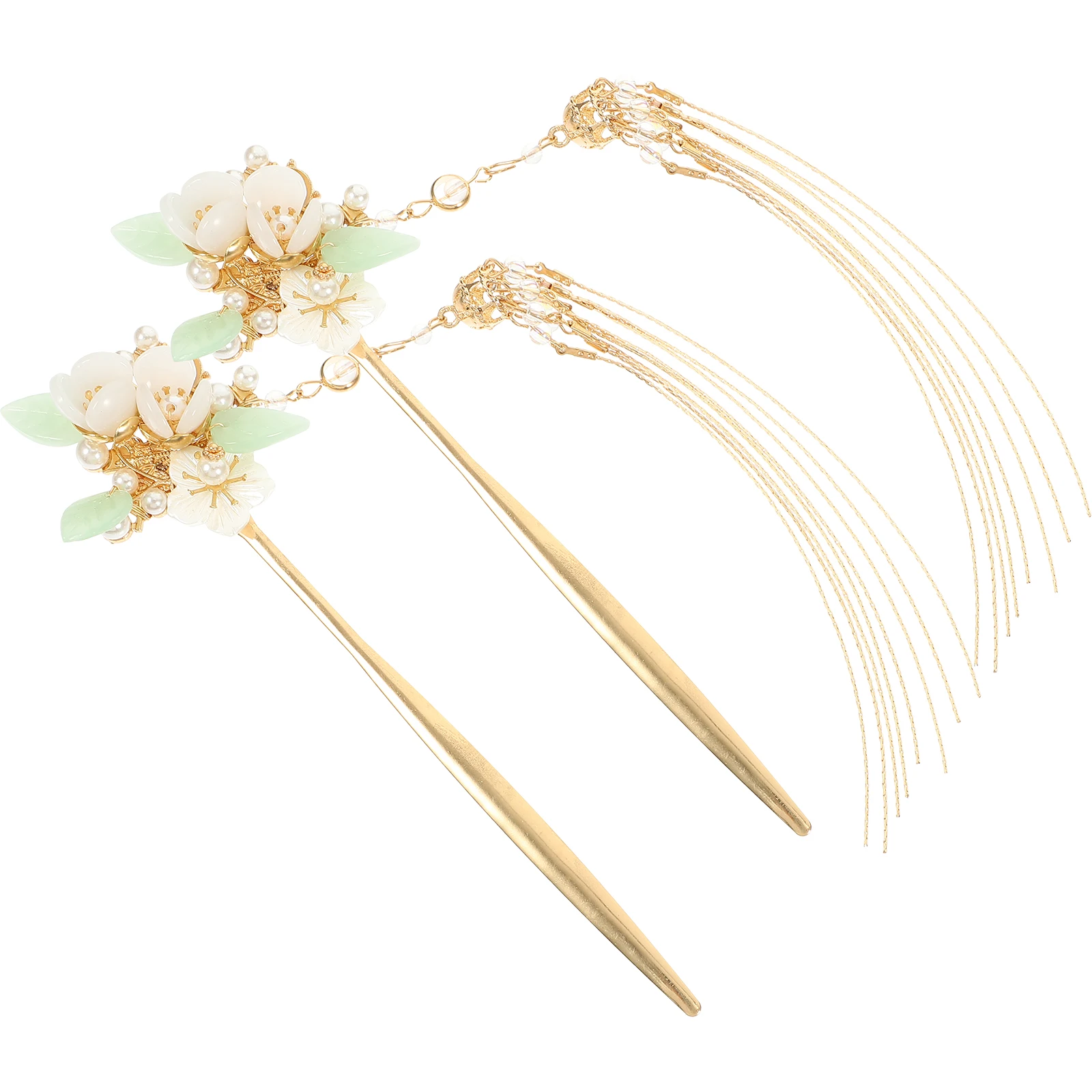 2 pcs Floral Fork Vintage Tassel Chopsticks For Hanfu Kimono Party Wedding Decorative Hair Sticks Women Hair Sticks Retro
2 pcs Floral Fork Vintage Tassel Chopsticks For Hanfu Kimono Party Wedding Decorative Hair Sticks Women Hair Sticks Retro
