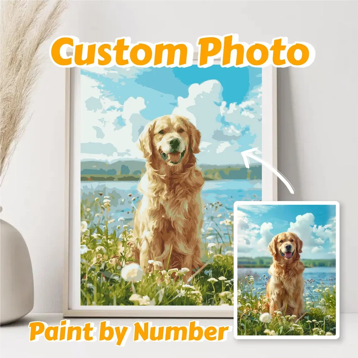 RUOPOTY Painting By Numbers Photo Custom Customize Your Picture Pet Photo Custom Diy Gift Coloring By Numbers For Adults Kits
RUOPOTY Painting By Numbers Photo Custom Customize Your Picture Pet Photo Custom Diy Gift Coloring By Numbers For Adults Kits