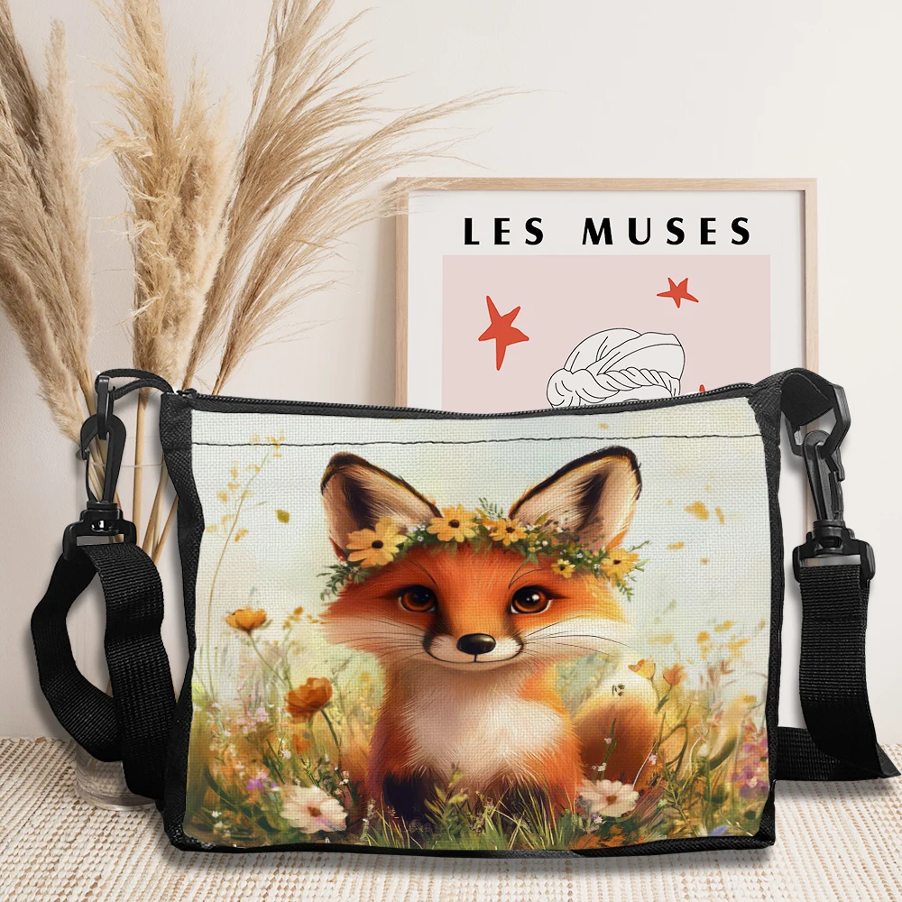 Red Beautiful Fox Fashion Printed Shoulder Straps Large Capacity Commuting Women's Handbag Light Shopping Handbag 6.17
Red Beautiful Fox Fashion Printed Shoulder Straps Large Capacity Commuting Women's Handbag Light Shopping Handbag 6.17