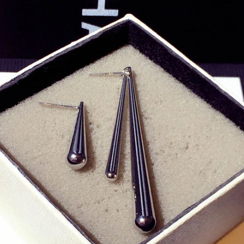 Fashion Atmosphere Gold-Plated Silver-Plated Earrings Water-Set Pendant Trend Geometric Temperament All-Match Earrings Ear Women
Fashion Atmosphere Gold-Plated Silver-Plated Earrings Water-Set Pendant Trend Geometric Temperament All-Match Earrings Ear Women