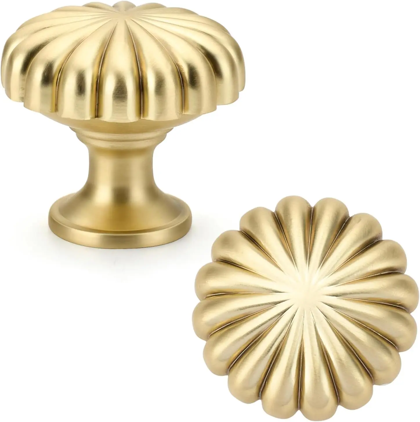 25 Pack Gold Cabinet Knobs, Zinc Alloy Brushed Gold Drawer Knobs for Kitchen Cabinets, Vintage Dresser Pulls
25 Pack Gold Cabinet Knobs, Zinc Alloy Brushed Gold Drawer Knobs for Kitchen Cabinets, Vintage Dresser Pulls