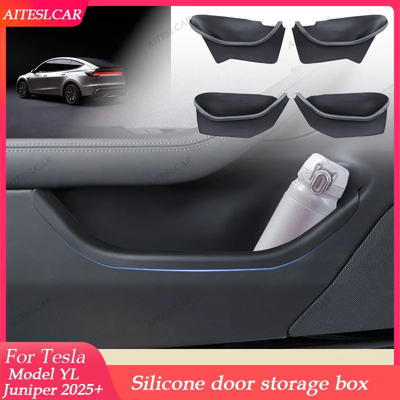 For Tesla Model YL Juniper 2025+Door Side Storage Box Fully Covered Door Storage Tray TPE Front And Rear Door Side Storage Boxes
For Tesla Model YL Juniper 2025+Door Side Storage Box Fully Covered Door Storage Tray TPE Front And Rear Door Side Storage Boxes