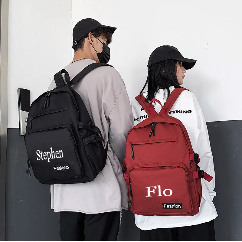 Personalized Couple Backpack For Middle And High School Students, Large Capacity Student Backpack, Outdoor Travel Backpack,Men's
Personalized Couple Backpack For Middle And High School Students, Large Capacity Student Backpack, Outdoor Travel Backpack,Men's