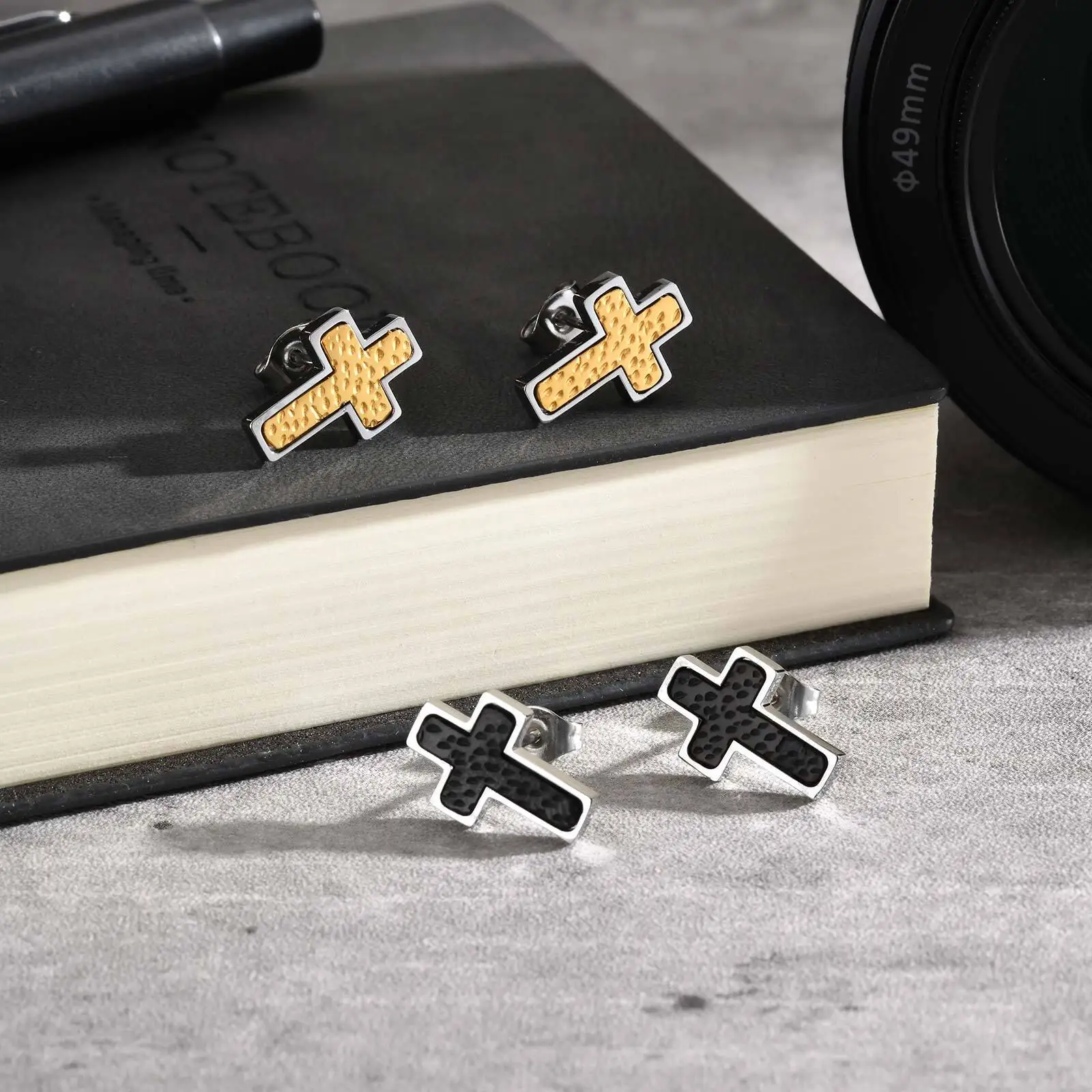 Men's Cross Stud Earring,Waterproof Stainless Steel Cross Earring,Male Ear Jewelry Gift
Men's Cross Stud Earring,Waterproof Stainless Steel Cross Earring,Male Ear Jewelry Gift