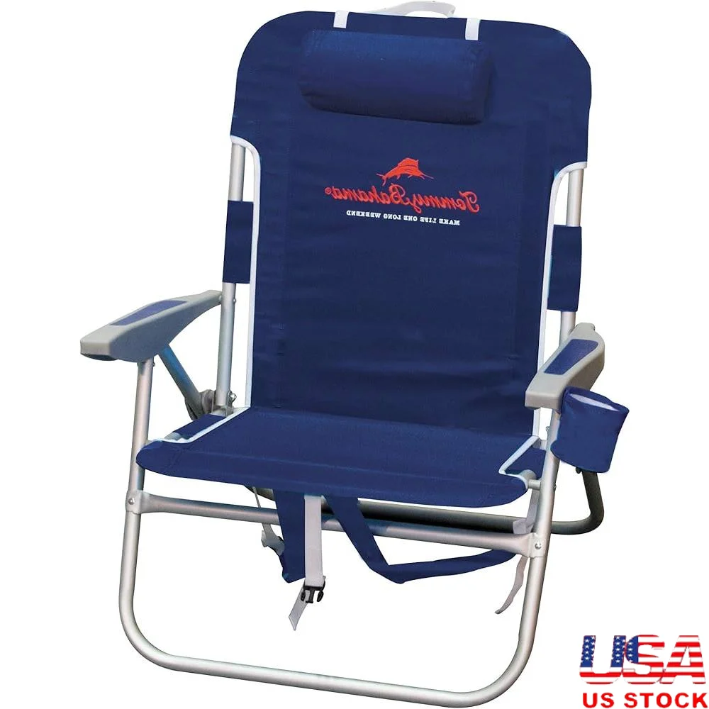 Lightweight Folding Backpack Chair 4-Position Recline Durable Aluminum High Seat Beach Camping Outdoor Gear
Lightweight Folding Backpack Chair 4-Position Recline Durable Aluminum High Seat Beach Camping Outdoor Gear