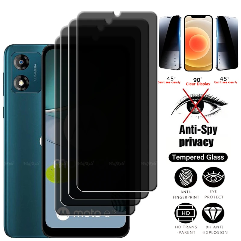 4Pcs For Moto E13 Glass Motorola Moto E13 Tempered Glass HD 9H Protective Privacy Anti-Spy Glue Screen Protector Moto E13 E 13
4Pcs For Moto E13 Glass Motorola Moto E13 Tempered Glass HD 9H Protective Privacy Anti-Spy Glue Screen Protector Moto E13 E 13