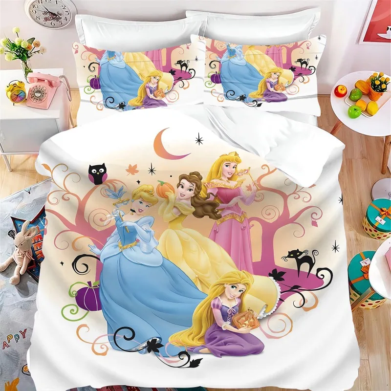 Disney Princess Bedding Sets Cinderella Snow White Duvet Cover Quilt Cover Girls Single Twin for Bed Beautiful Holiday Gifts
Disney Princess Bedding Sets Cinderella Snow White Duvet Cover Quilt Cover Girls Single Twin for Bed Beautiful Holiday Gifts