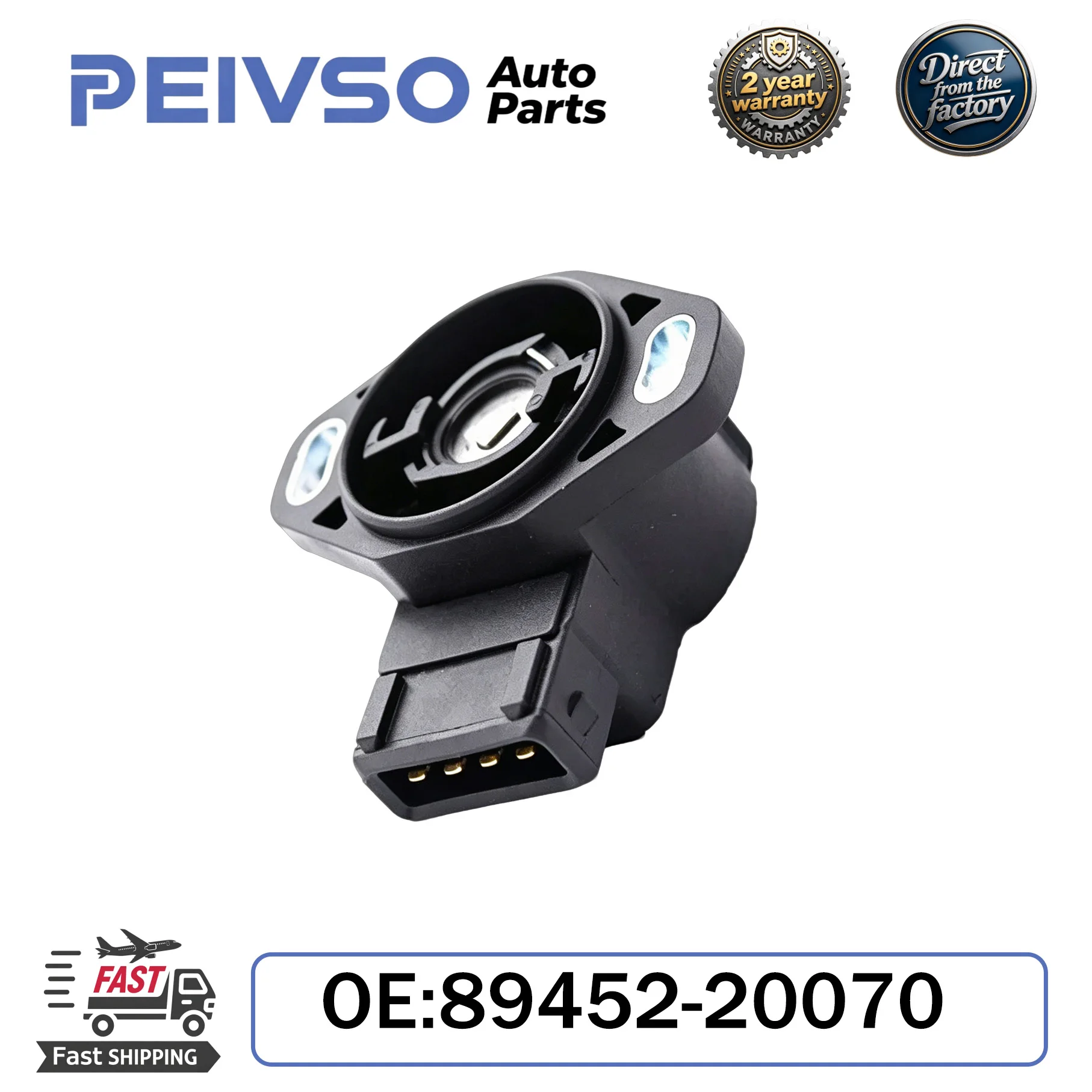 PEIVSO NEW High Quality 89452-20070 Throttle Position Sensor For Toyata COROLLA SPRINTER MR2 CELICA 8945220070
PEIVSO NEW High Quality 89452-20070 Throttle Position Sensor For Toyata COROLLA SPRINTER MR2 CELICA 8945220070
