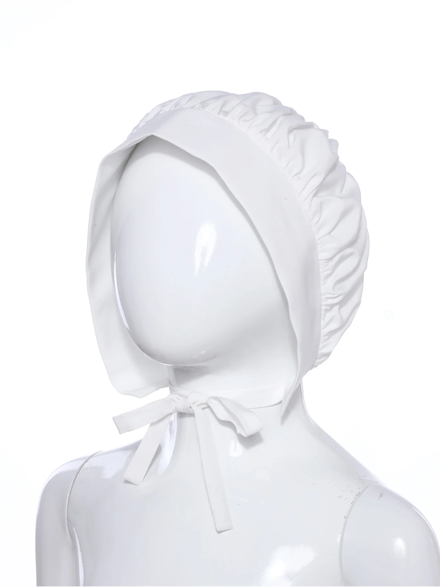Kids Girls Maid Costume Halloween Pilgrim Hat Self-tying Chin Straps Bonnet Dress-up Accessories for Masquerade Cosplay Party
Kids Girls Maid Costume Halloween Pilgrim Hat Self-tying Chin Straps Bonnet Dress-up Accessories for Masquerade Cosplay Party