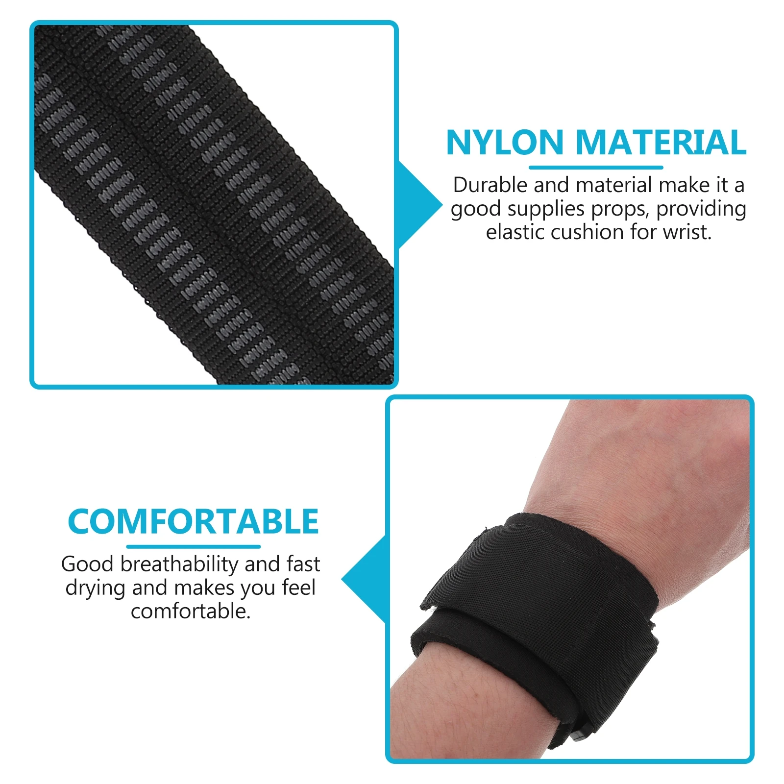 1 Pair Anti-Slip Hand Wrist Support Lightweight Breathable Fitness Strap For Pull- Workout Sports Wristband Weight Lifting
1 Pair Anti-Slip Hand Wrist Support Lightweight Breathable Fitness Strap For Pull- Workout Sports Wristband Weight Lifting