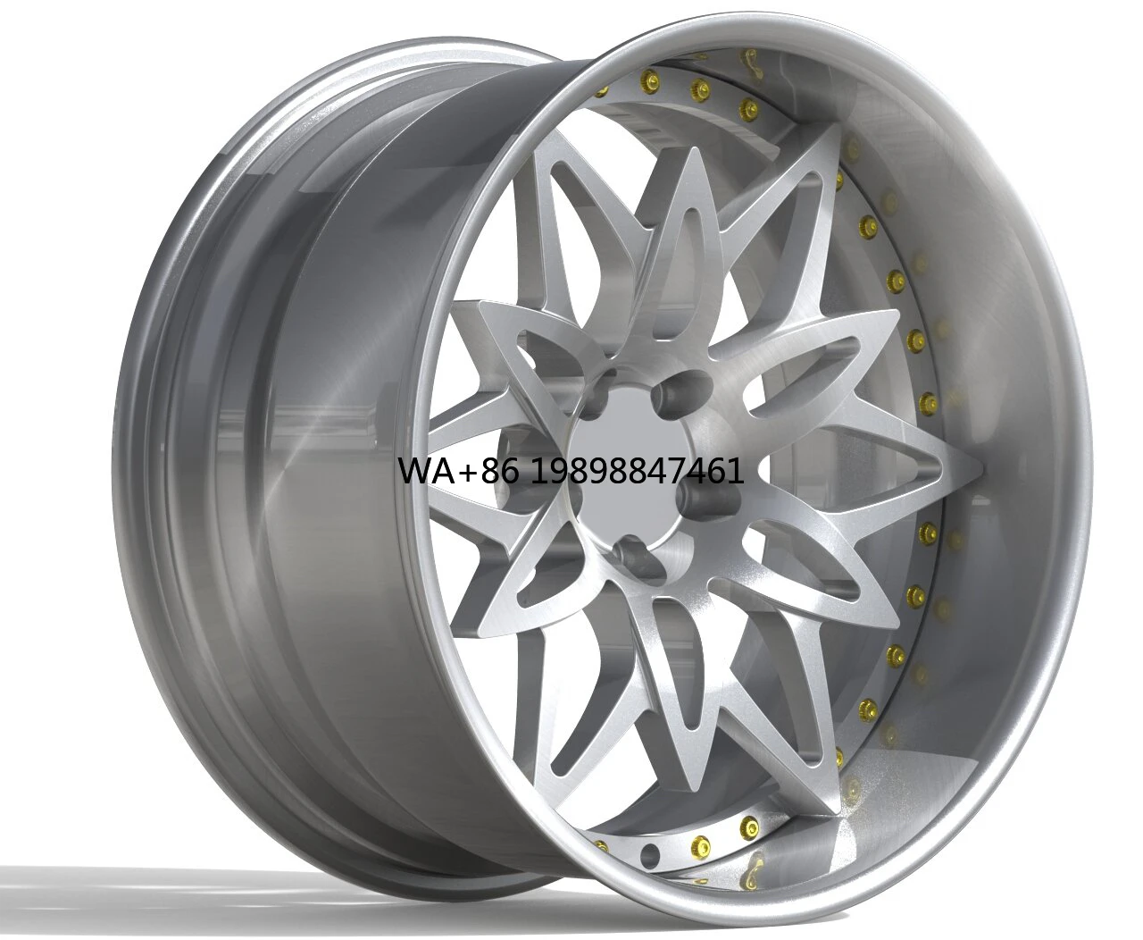 for Customized 2-Piece Forged Alloy Wheel Deeply Polished Lip for Passenger Car Rim
for Customized 2-Piece Forged Alloy Wheel Deeply Polished Lip for Passenger Car Rim