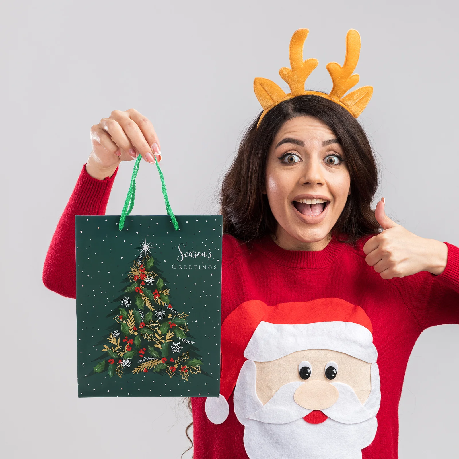 12Pcs Christmas Tree Gift Bags Small Bulk Party Favor Bags with Handles for Treats Candy Packaging Happy Birthday Gift Bag
12Pcs Christmas Tree Gift Bags Small Bulk Party Favor Bags with Handles for Treats Candy Packaging Happy Birthday Gift Bag