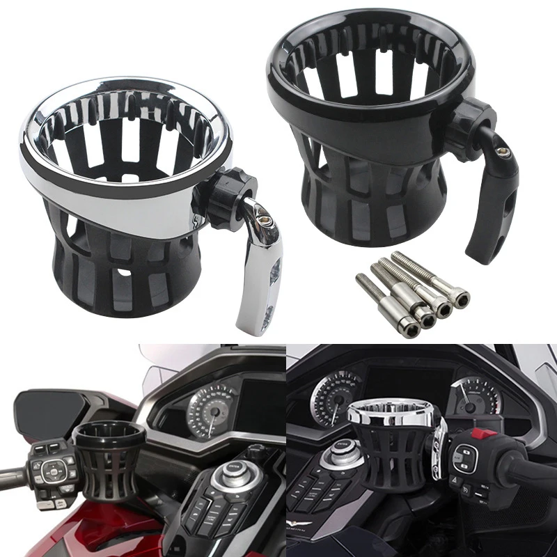 Motorcycle Handlebar Mounted Drink Cup Driver Drink cup Holder For Harley Road King Electra Glide Sportster Dyna Softail 1996-UP
Motorcycle Handlebar Mounted Drink Cup Driver Drink cup Holder For Harley Road King Electra Glide Sportster Dyna Softail 1996-UP