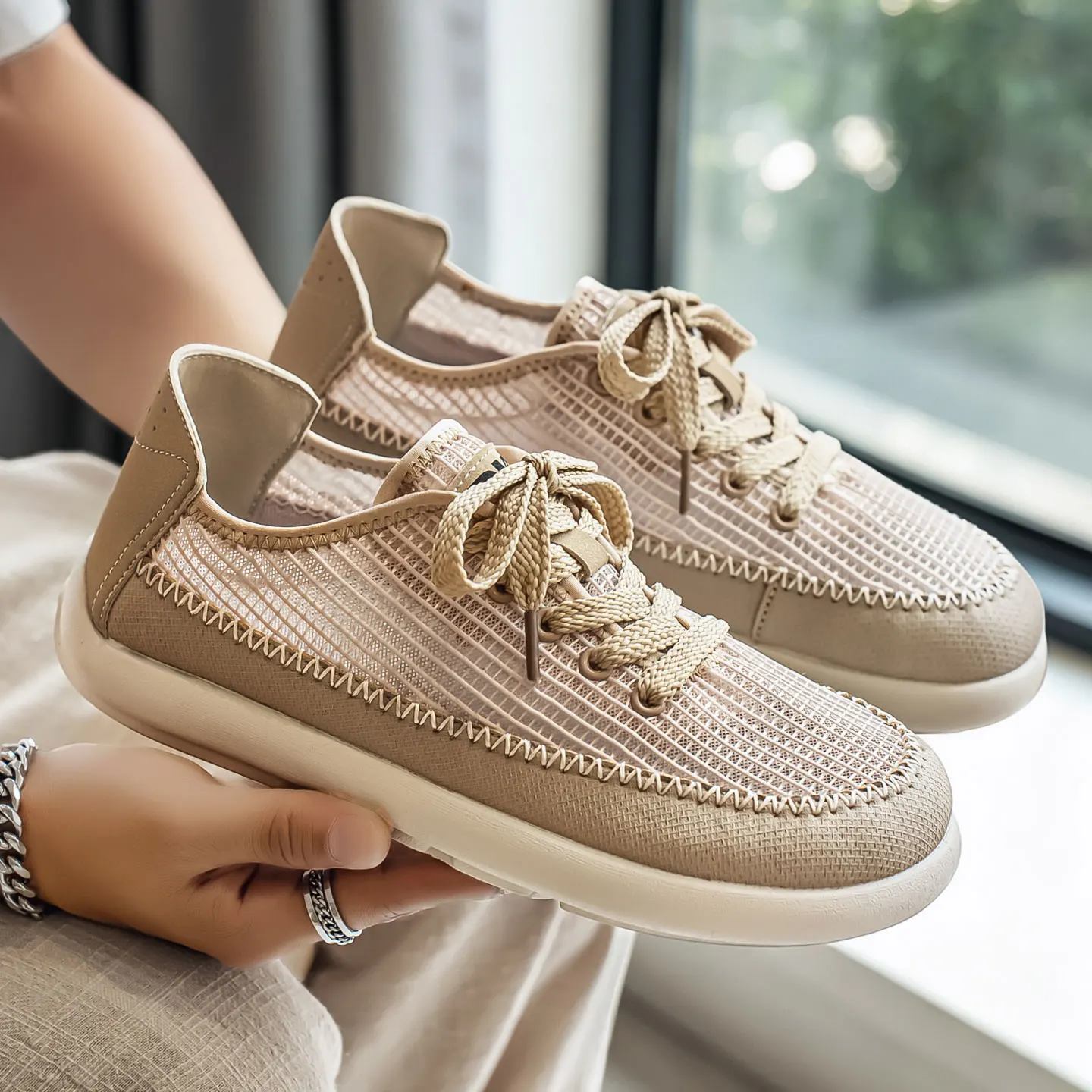 New Breathable Men Sports Casual Shoes,Fashion Versatile Low Top Commute Skate Sneakers, Anti-slip Wear-resistant Daily Footwear
New Breathable Men Sports Casual Shoes,Fashion Versatile Low Top Commute Skate Sneakers, Anti-slip Wear-resistant Daily Footwear