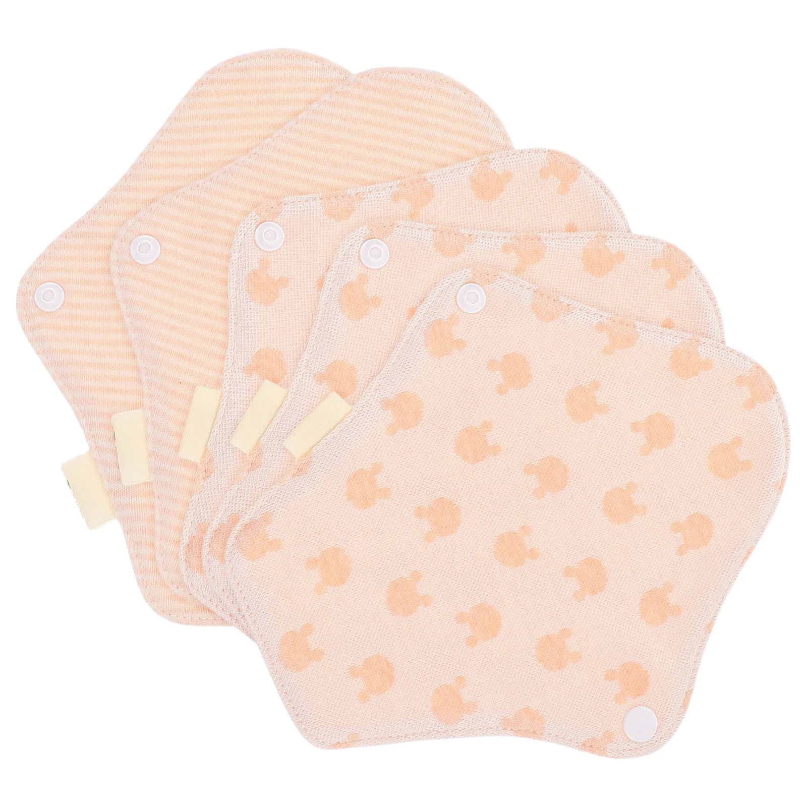 5 Pcs Cotton Menstrual Pads Reusable Washable Sanitary Liners for Women Super Absorbent Towel Panties Soft Comfortable
5 Pcs Cotton Menstrual Pads Reusable Washable Sanitary Liners for Women Super Absorbent Towel Panties Soft Comfortable