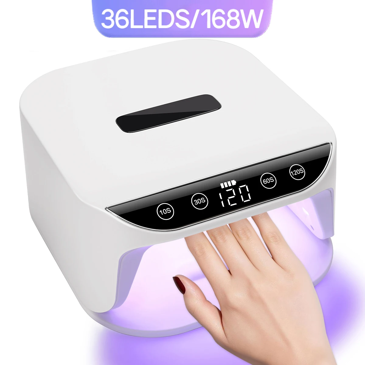 DianaBeauty 36LEDS Сушилка для ногтей Профессиональная УФ-светодиодная лампа для ногтей с высокомощным быстросохнущим сенсорным экраном для отверждения всех гель-лаков
DianaBeauty 36LEDS Сушилка для ногтей Профессиональная УФ-светодиодная лампа для ногтей с высокомощным быстросохнущим сенсорным экраном для отверждения всех гель-лаков