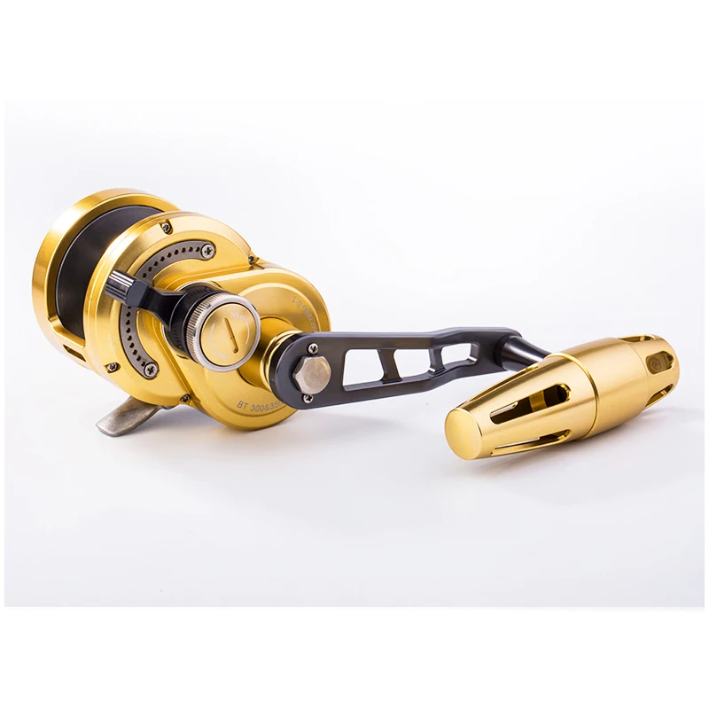Full Metal Slow Pitch Jigging Reel - Heavy Boat Trolling Drum Reel for Deep Sea Fishing
Full Metal Slow Pitch Jigging Reel - Heavy Boat Trolling Drum Reel for Deep Sea Fishing