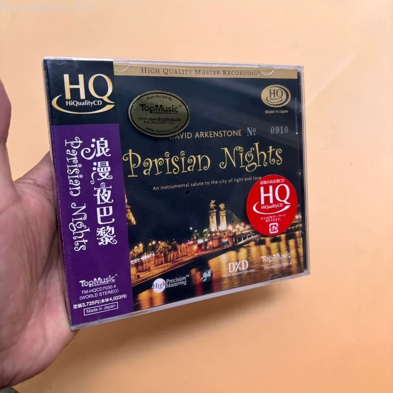 New Century Classical Music David Arkenstone 《Parisian Nights》 HiQuality CD Include 14 Classic Songs with The Theme of Paris
New Century Classical Music David Arkenstone 《Parisian Nights》 HiQuality CD Include 14 Classic Songs with The Theme of Paris