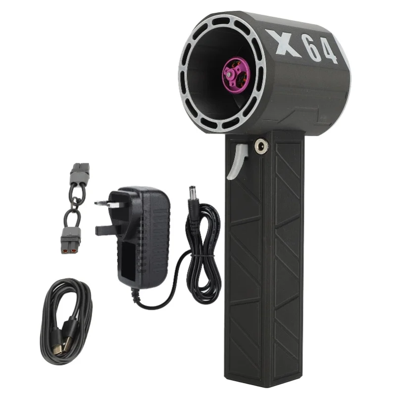 Electric Jet Fan Stepless Speed Adjustment 11 Fan Blades 64mm Duct Handheld Air Blower Turbine Fan For Snow Blowing Car Cleaning
Electric Jet Fan Stepless Speed Adjustment 11 Fan Blades 64mm Duct Handheld Air Blower Turbine Fan For Snow Blowing Car Cleaning