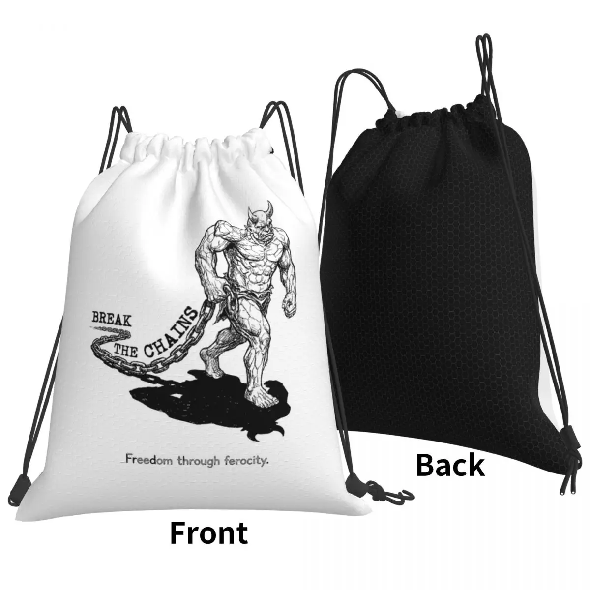 Path Of The Ogre - Oni Ogre Backpacks Casual Drawstring Bundle Pocket Sports Bag Book Bags for Man Woman Students
Path Of The Ogre - Oni Ogre Backpacks Casual Drawstring Bundle Pocket Sports Bag Book Bags for Man Woman Students