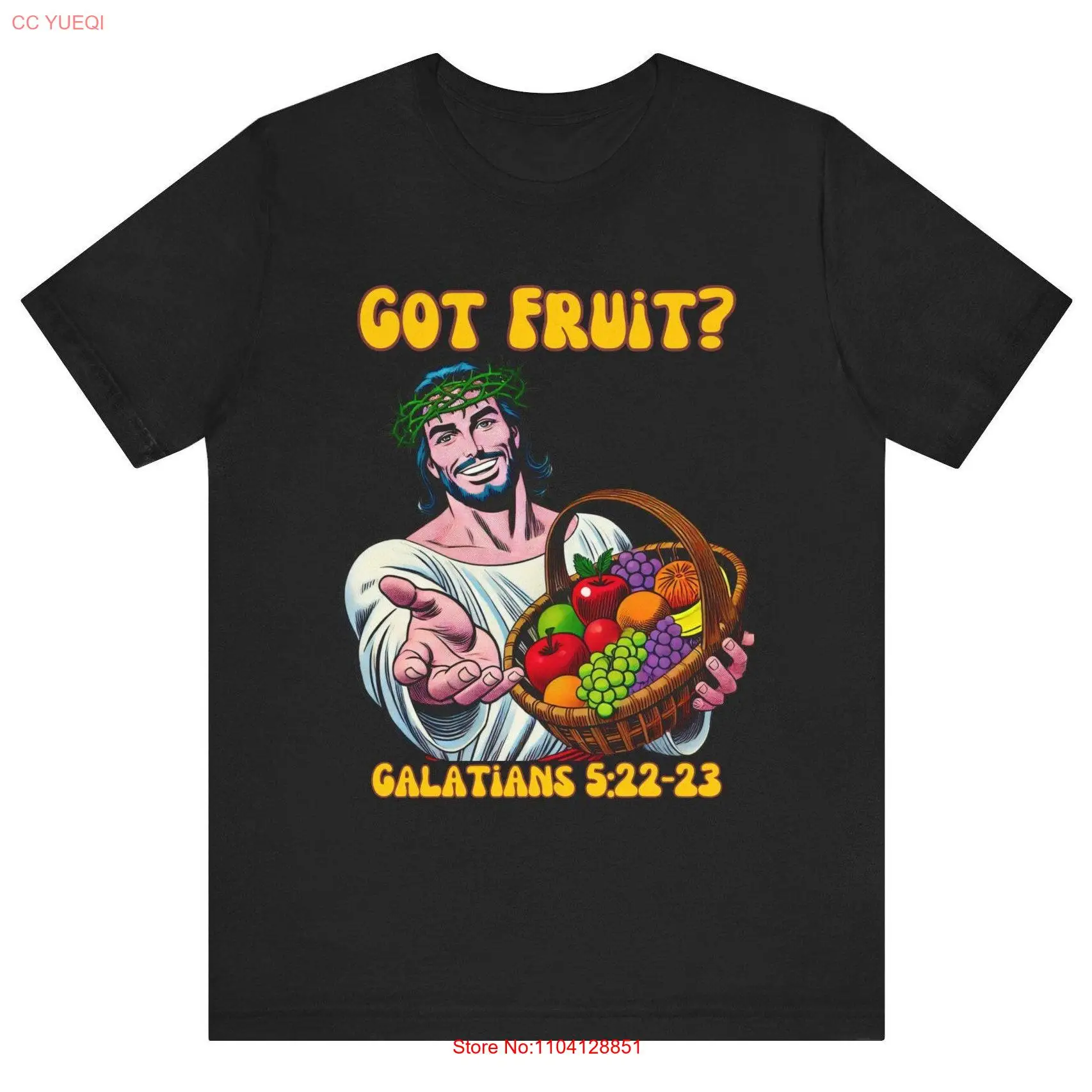 Religious Christian T Shirt Fruit of the SpiriT Jesus Got Galatians 5 22 23 Top Biblical long or short sleeves
Religious Christian T Shirt Fruit of the SpiriT Jesus Got Galatians 5 22 23 Top Biblical long or short sleeves