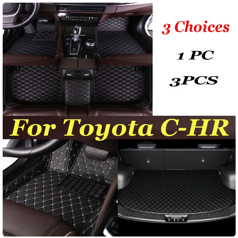 Leather Car Floor mats for Toyota C-HR CHR 2016 2017 2018 2019 2020 Carpets Rugs Pads Interior Parts Accessories
Leather Car Floor mats for Toyota C-HR CHR 2016 2017 2018 2019 2020 Carpets Rugs Pads Interior Parts Accessories