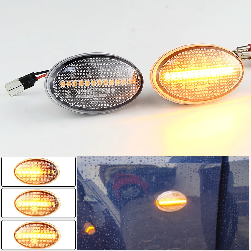 2PC LED Dynamic Side Marker Light Turn Signal Lamp for Mercedes Benz Smart W450 W452 A-Class W168 Citan W415 Vito W639 Vito W447
2PC LED Dynamic Side Marker Light Turn Signal Lamp for Mercedes Benz Smart W450 W452 A-Class W168 Citan W415 Vito W639 Vito W447