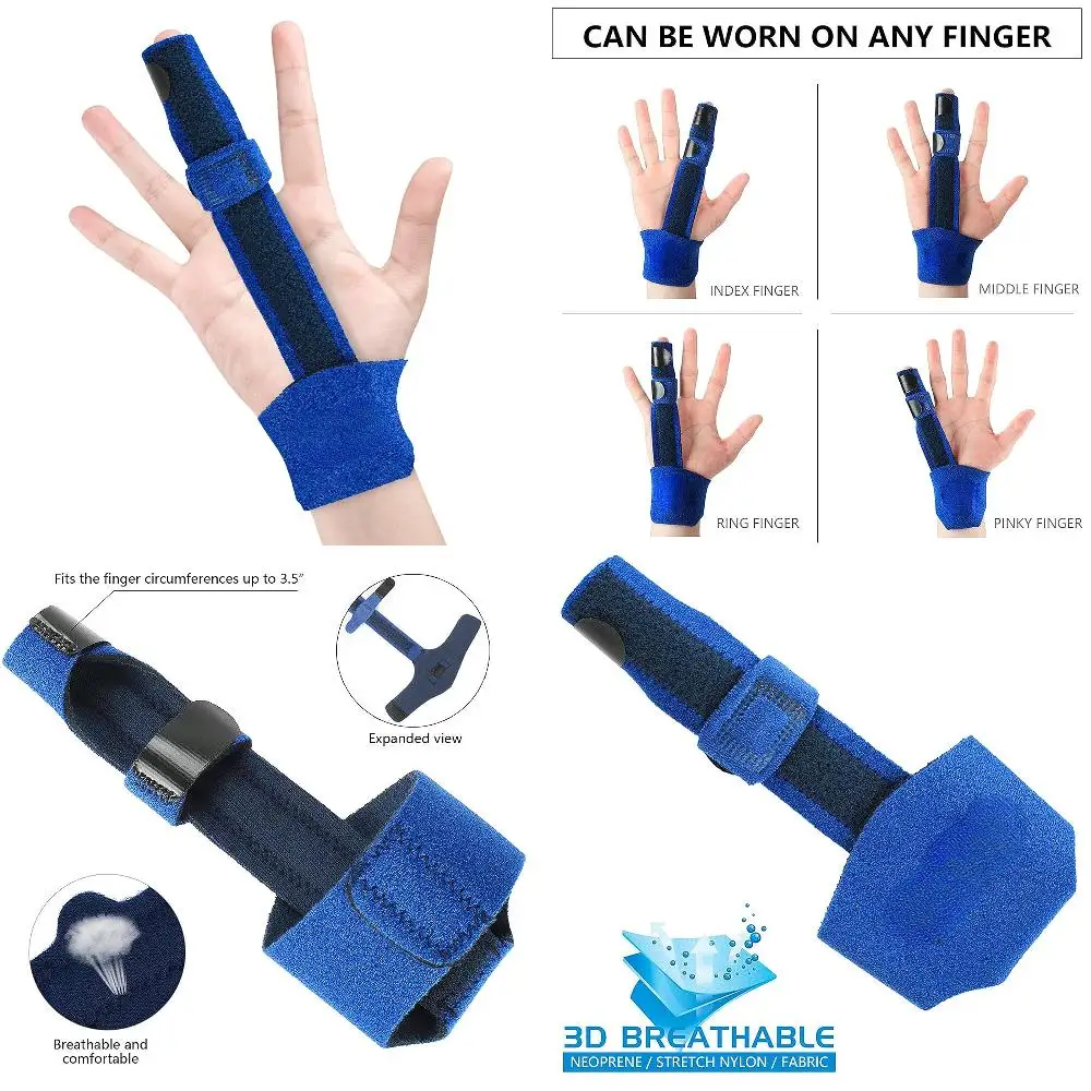 Secure, breathable and comfortable finger splint for optimal support and mobility during any activity - ensuring a perfect and s
Secure, breathable and comfortable finger splint for optimal support and mobility during any activity - ensuring a perfect and s