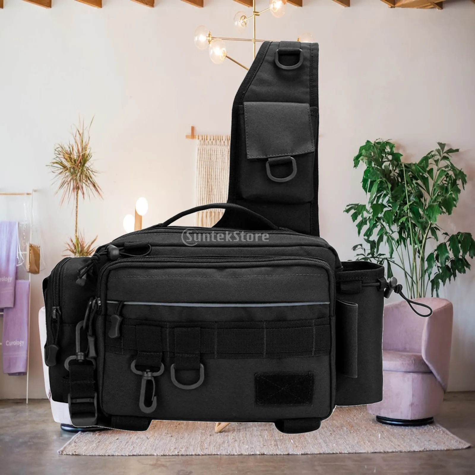 Storage Bag Tackle Bag Fishing Tackle Single Shoulder Bag for Hiking Camping
Storage Bag Tackle Bag Fishing Tackle Single Shoulder Bag for Hiking Camping